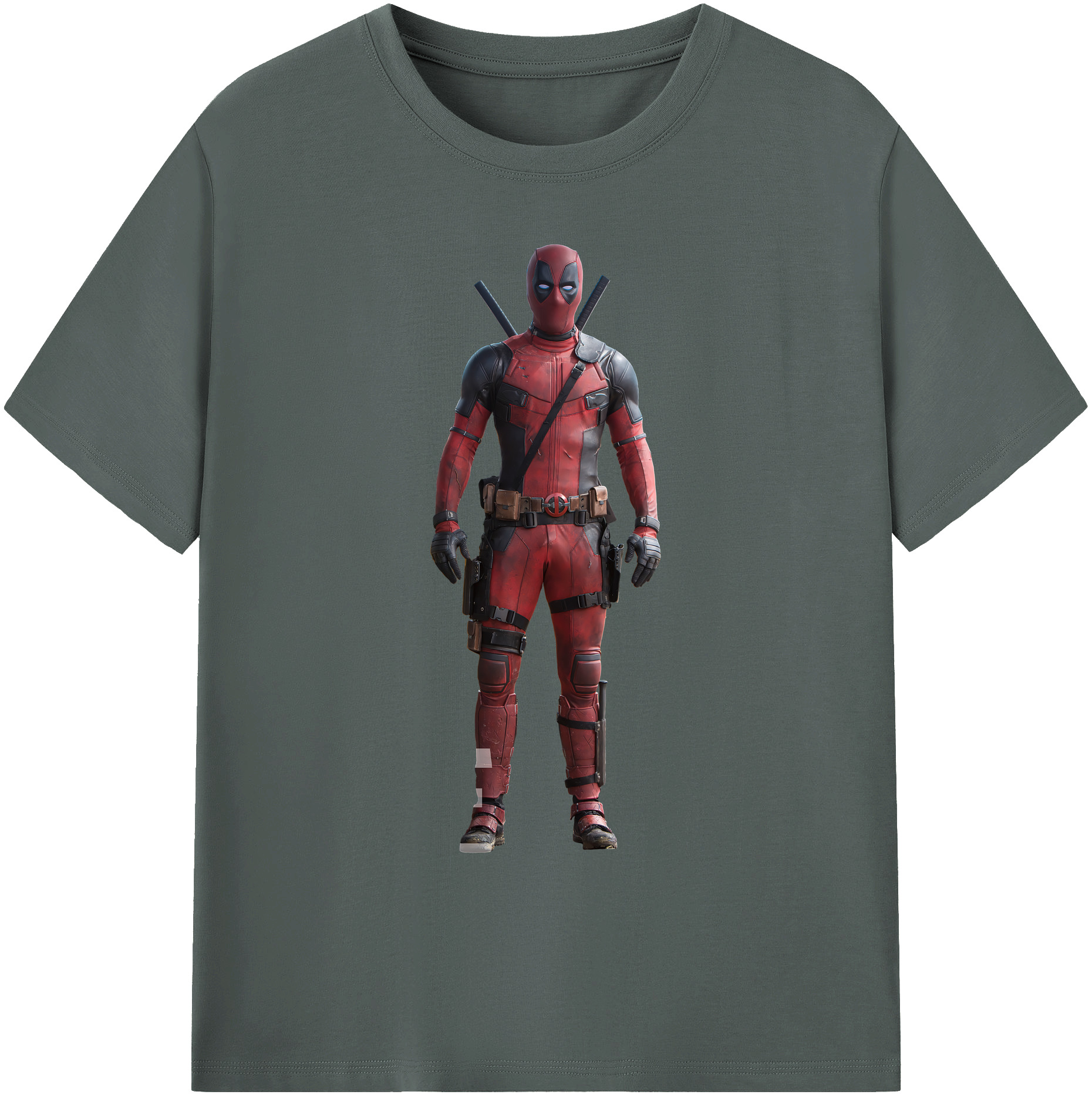 （画像用） Deadpool デッドプール 綿100％ メンズ半袖Tシャツ｜肌触りやわらか＆通気性